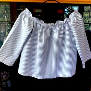 Off shoulder blouse